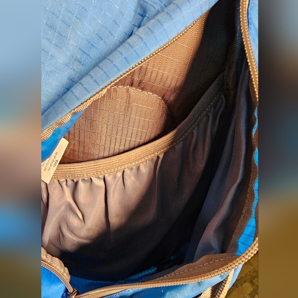 Blue and Gray Sling Bag Backpack by Tanluhu - Picture 4 of 8